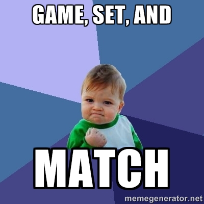 Game set match