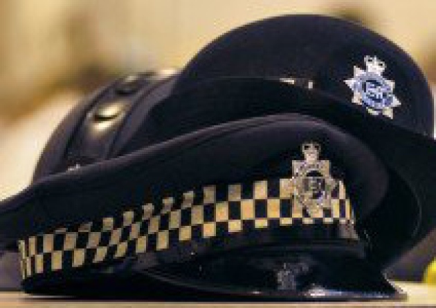 London Met police caps