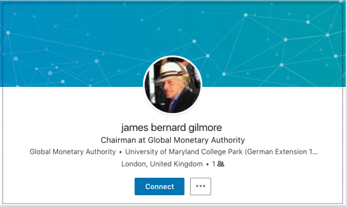 James Bernard Gilmore LinkedIn 2018-03-27