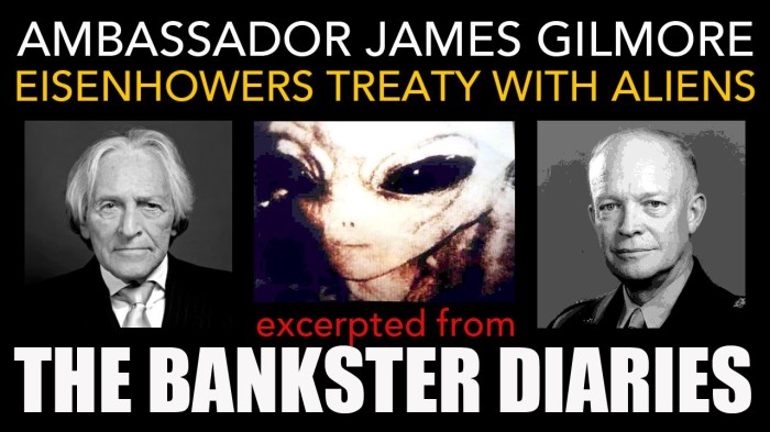 James Gilmore The Bankster Diaries with Aliens